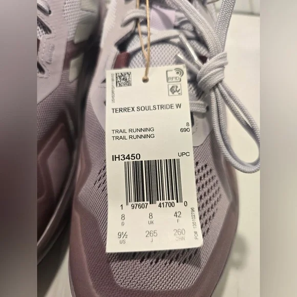 Adidas Terrex Soulstride Trail Preloved Fig Running Shoes Sneakers NEW Size 9.5 - Picture 2 of 10